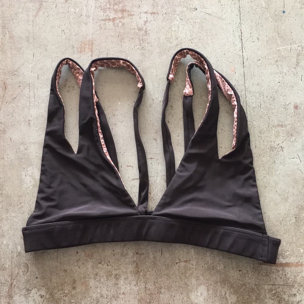 ACACIA BLACK BIKINI TOP